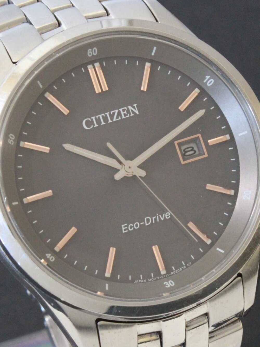 Citizen Contemporary Dress Men's Watch 41mm Grey Dial On Stainless Steel - Picture 5 of 16